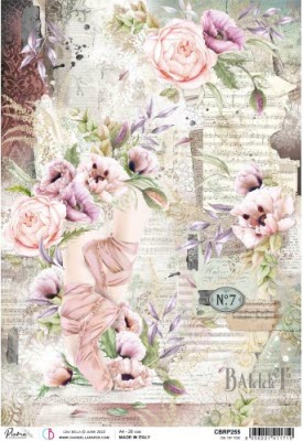 Rice shop paper decoupage